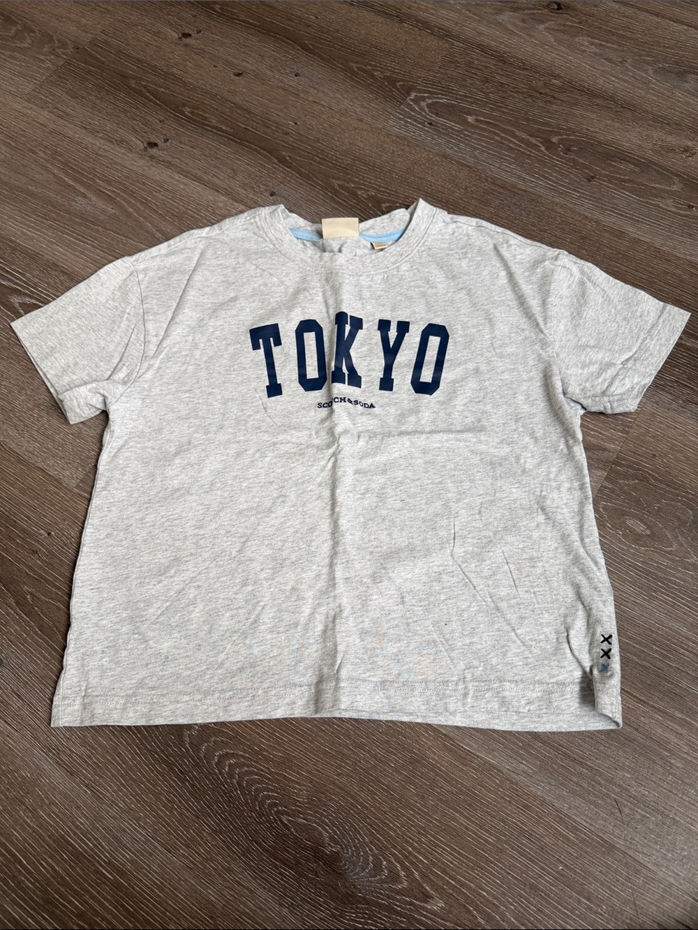 Scotch & Soda Tokyo T-Shirt Graphic Tee Gray